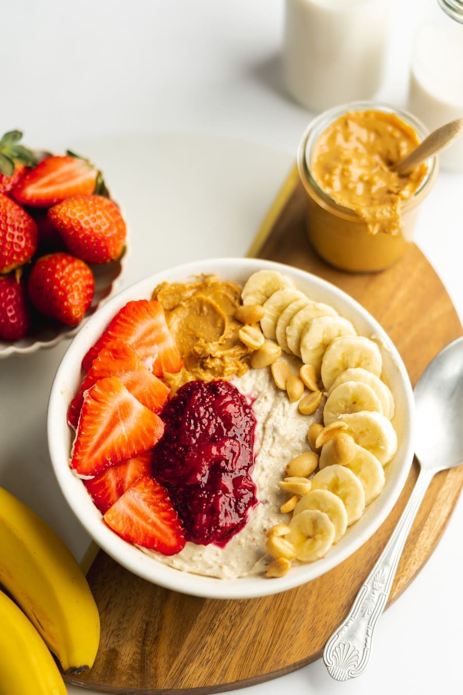Bowl Banane – Beurre de Cacahuète – Yaourt Grec