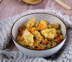 Poulet – Légumes Vapeur – Quinoa