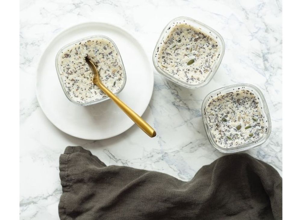 Yaourt Fermenté – Miel – Graines de Chia