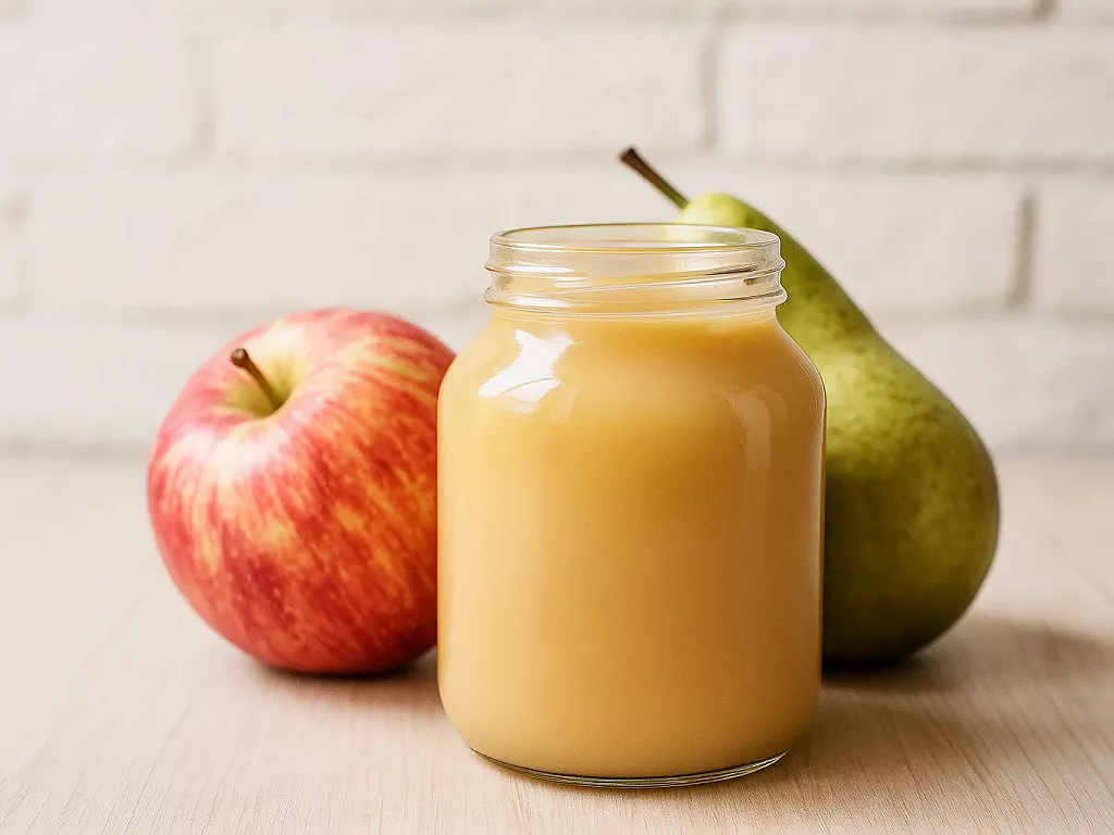 Compote Pomme – Poires Maison (sans sucre)