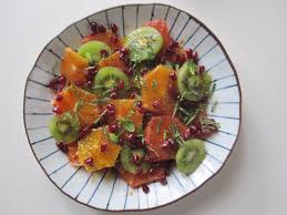 Salade Kiwi – Orange – Épinards (super-vitaminée)