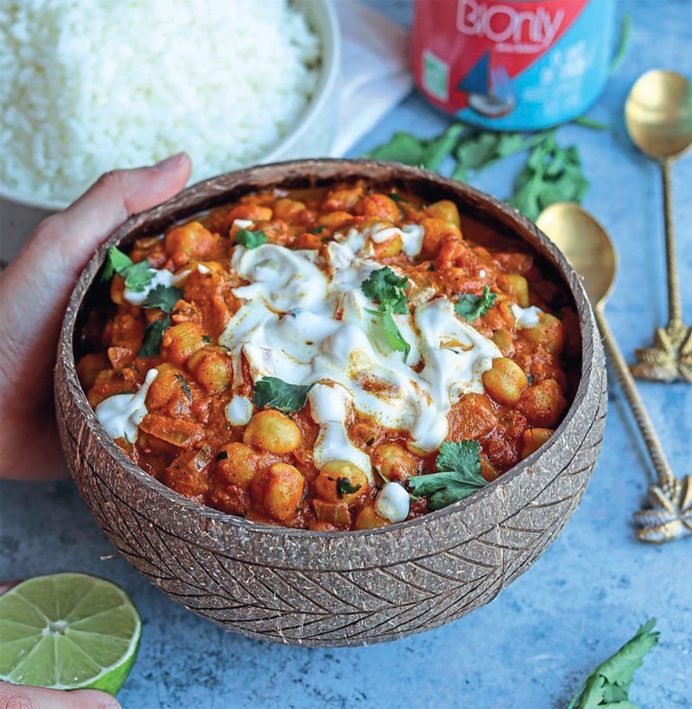 Curry Légumes – Pois Chiches – Lait de Coco