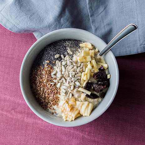 Porridge Avoine – Baies – Graines de Lin