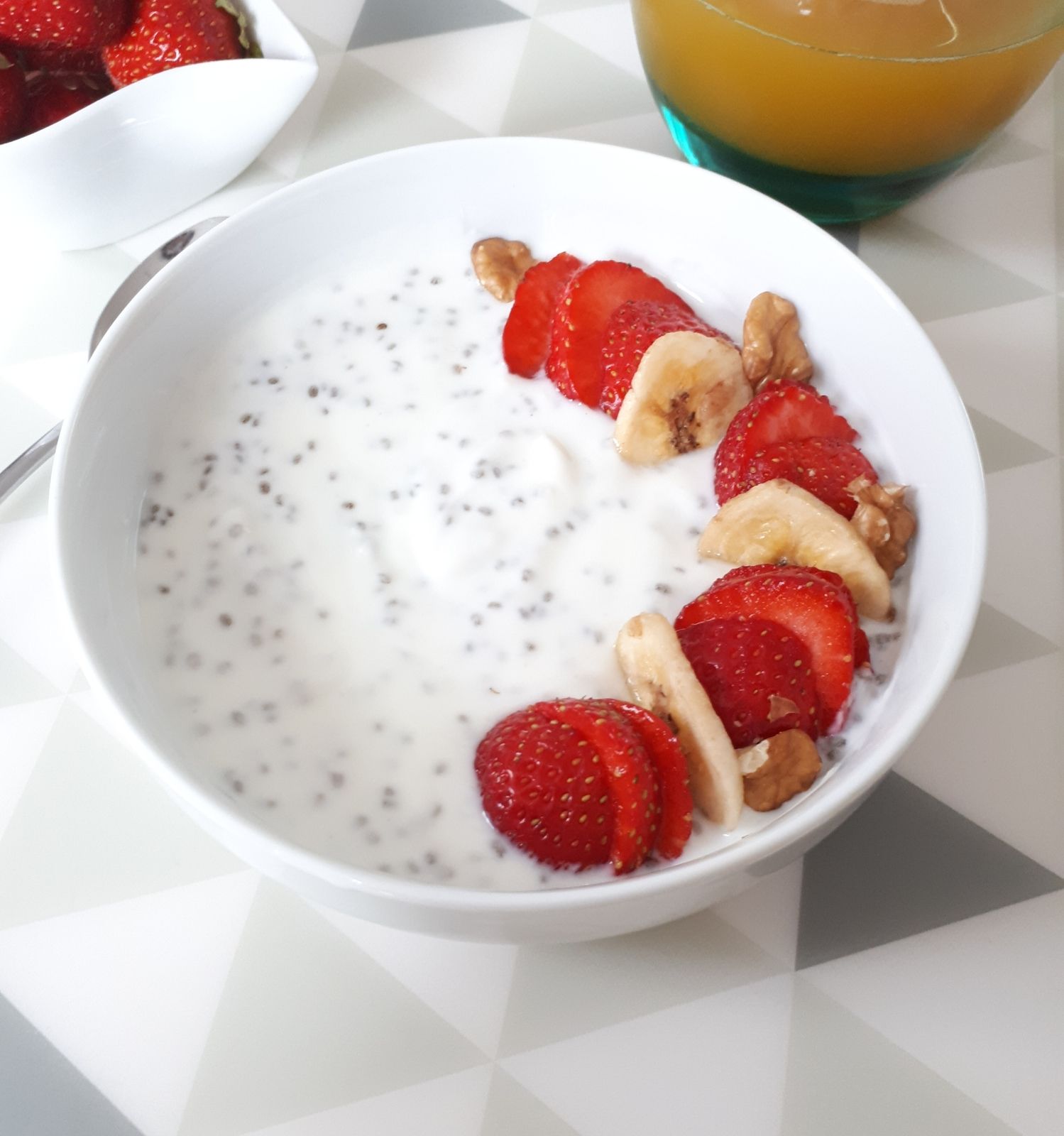 Fromage Blanc 0% – Fruits Rouges – Graines de Chia