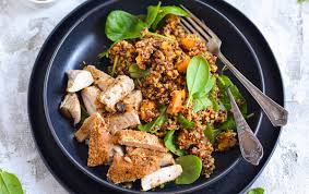 Poulet – Brocoli – Quinoa aux Amandes