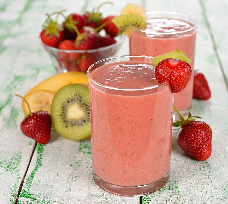 Smoothie Fraise – Kiwi – Yaourt