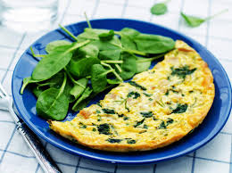 Omelette Protéinée aux Épinards